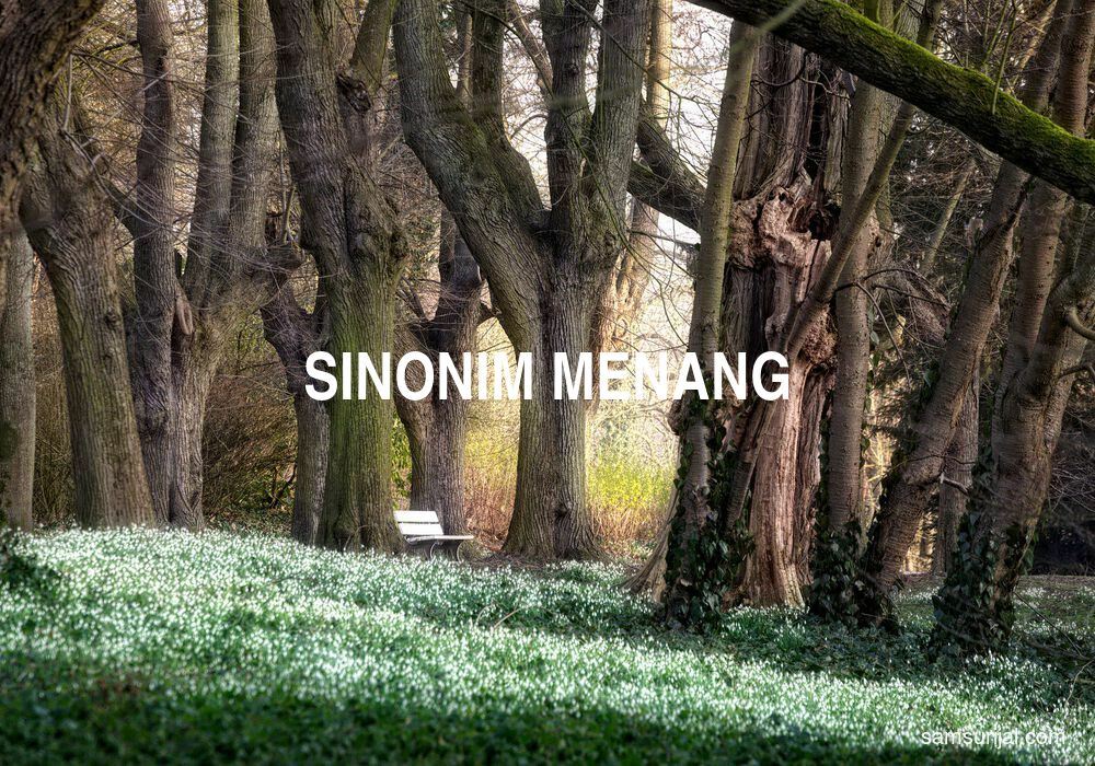 Sinonim Menang