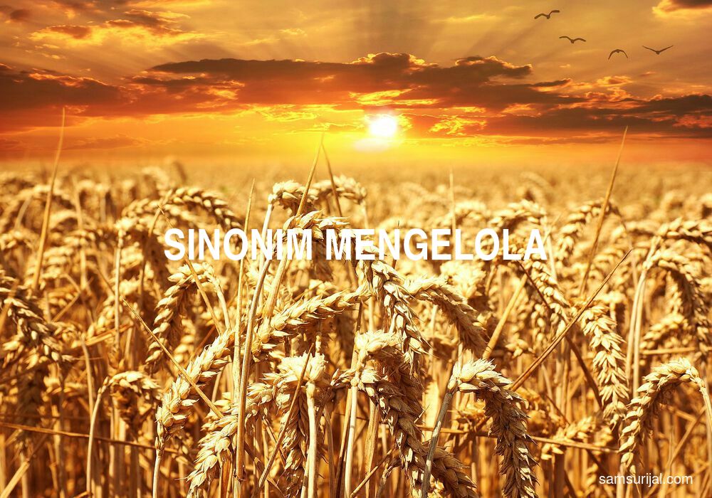 Sinonim Mengelola