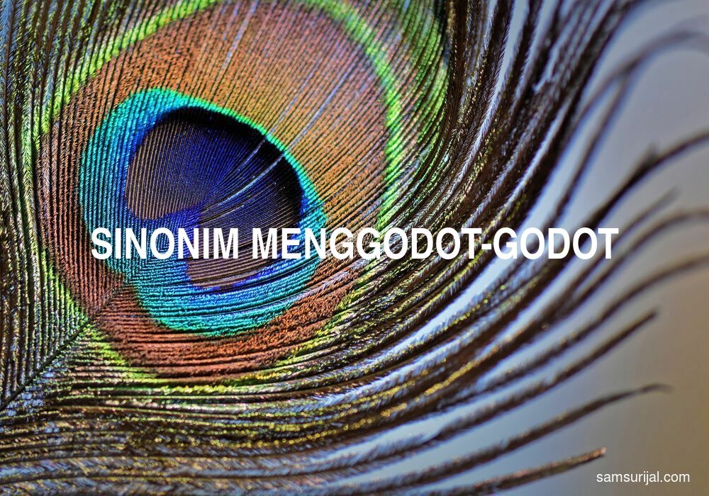 Sinonim Menggodot Godot