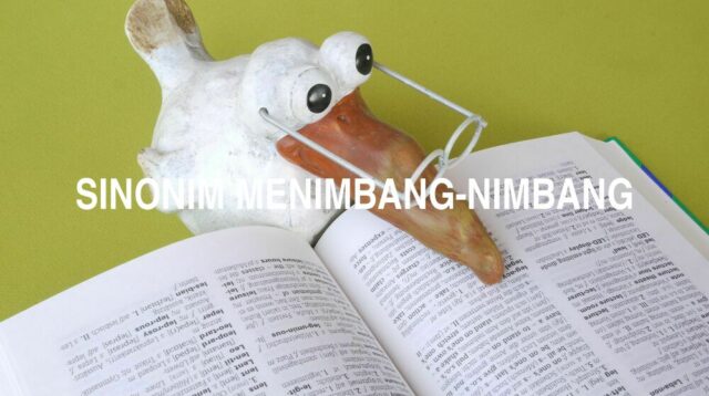 Sinonim Menimbang Nimbang