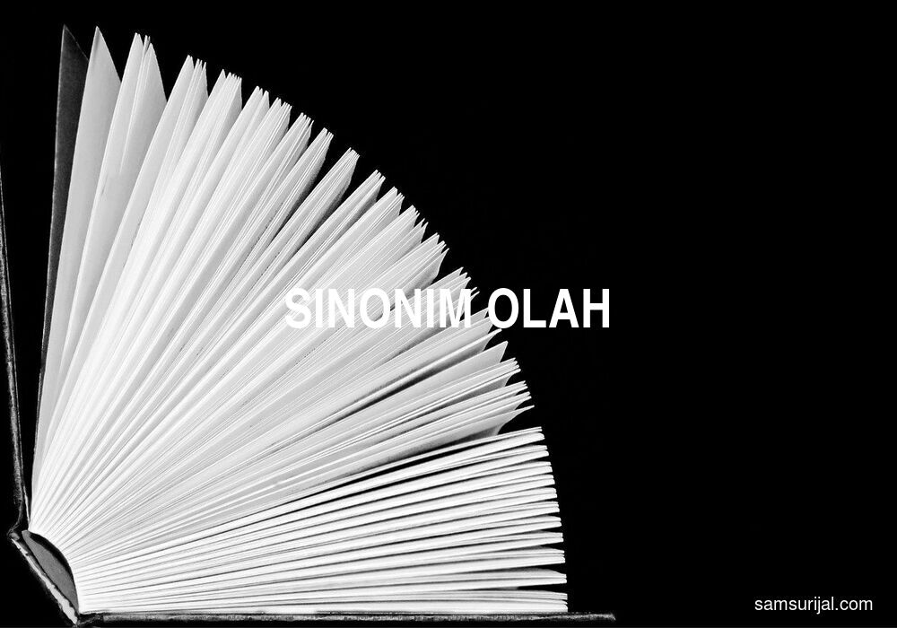 Sinonim Olah