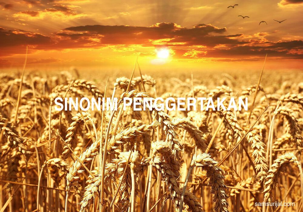 Sinonim Penggertakan