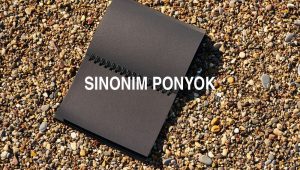 Sinonim Ponyok