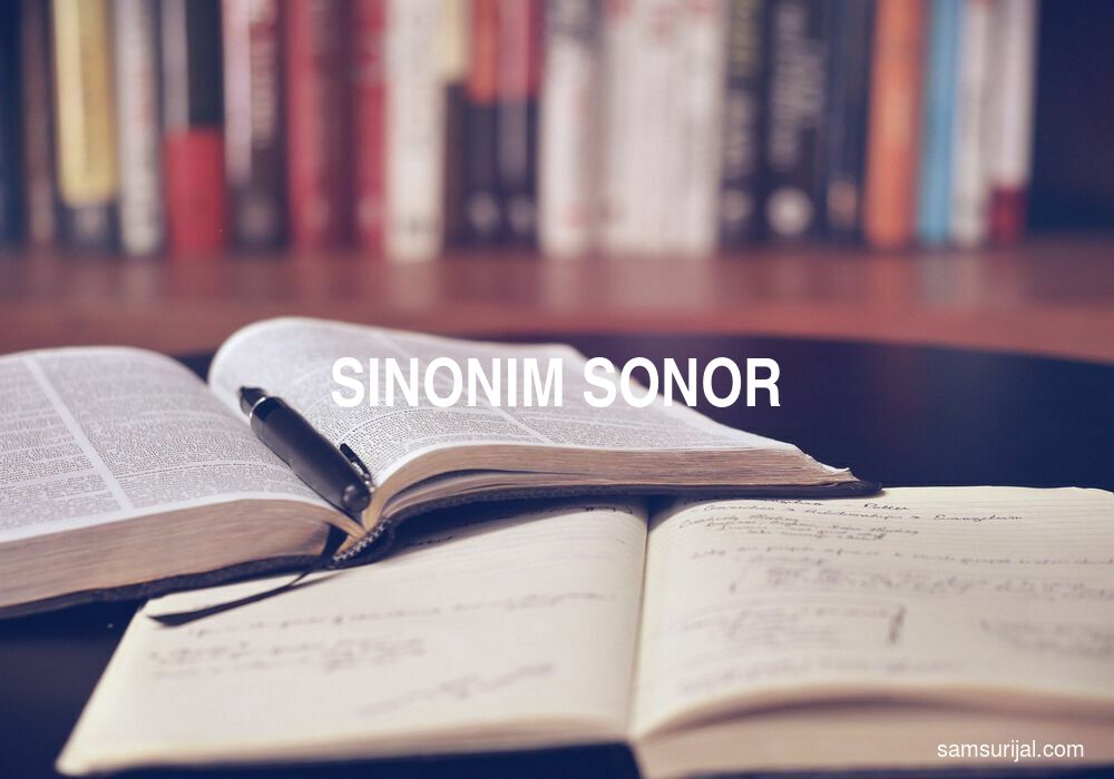 Sinonim Sonor