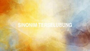 Sinonim Terselubung