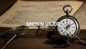 Sinonim Unjur