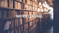 Sistem Leksikal