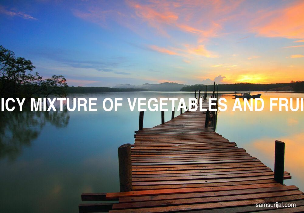 Arti Kata Spicy Mixture Of Vegetables And Fruits Kamus Bahasa Inggris