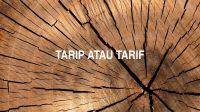 Tarip atau Tarif