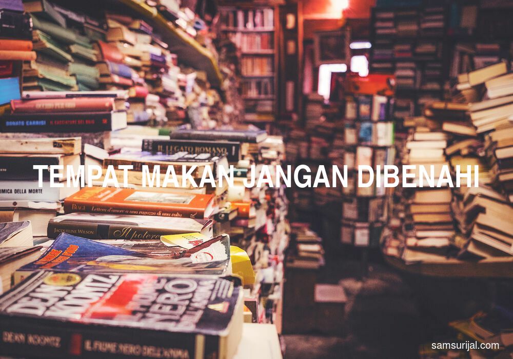 Arti Tempat Makan Jangan Dibenahi