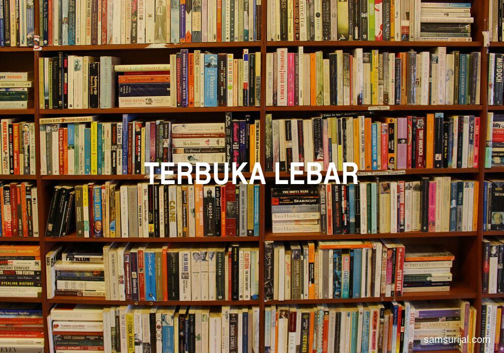 Arti Terbuka Lebar