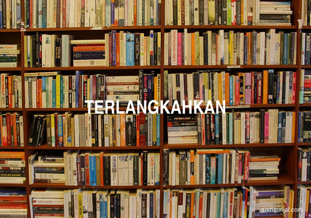 Arti Terlangkahkan