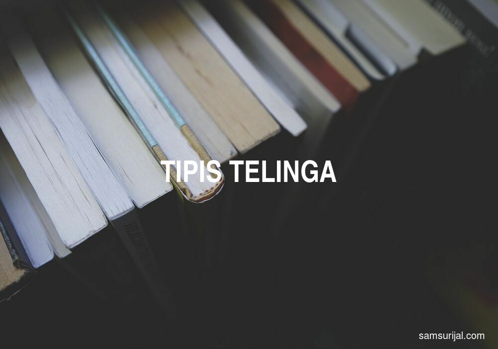 Arti Tipis Telinga