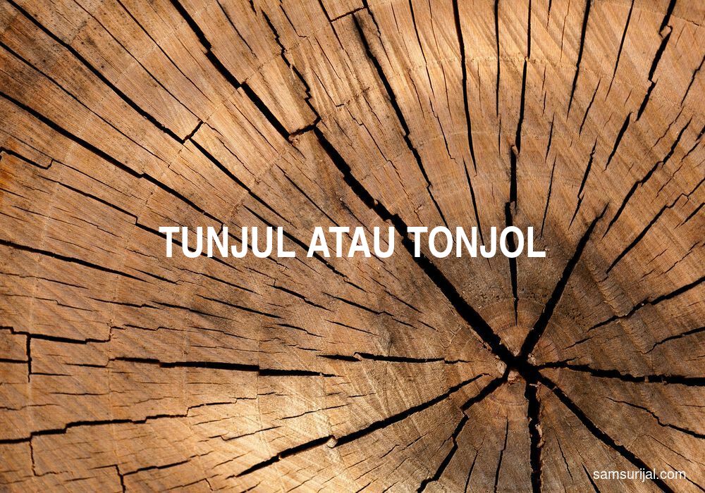 Penulisan Tunjul Atau Tonjol