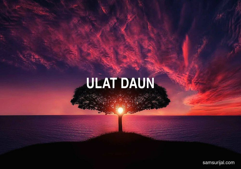 Arti Ulat Daun